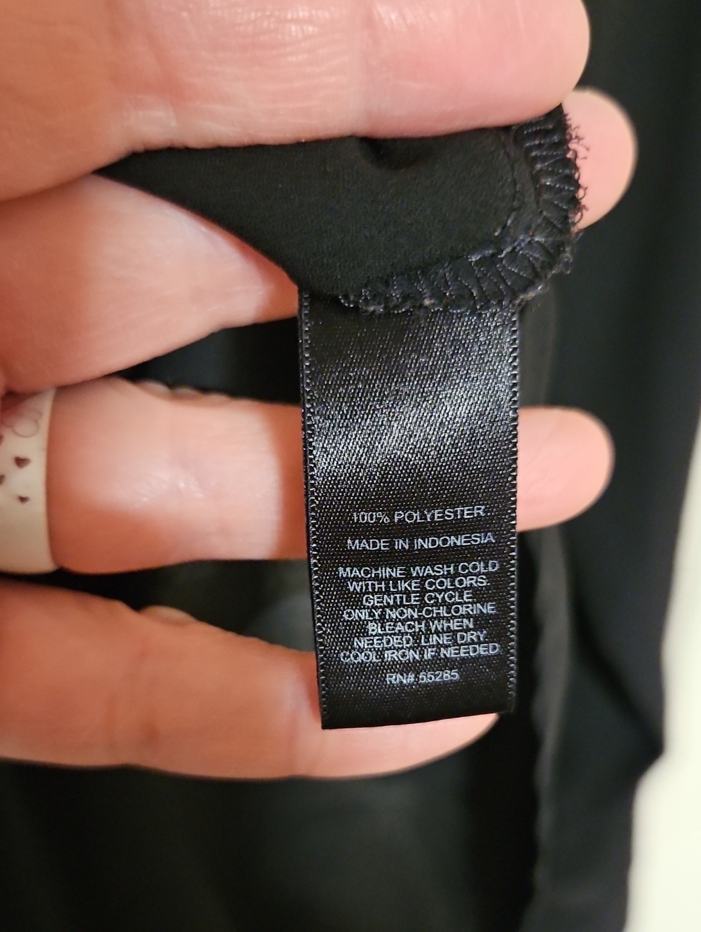 EXPRESS SHEER BLACK BUTTON DOWN SHIRT: GUC: SIZE XS - Picture 3 of 4